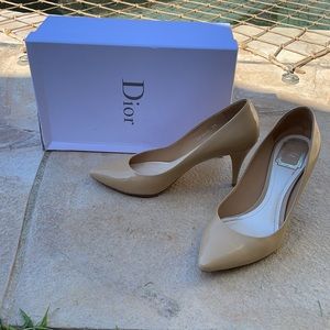 Christian Dior nude heels